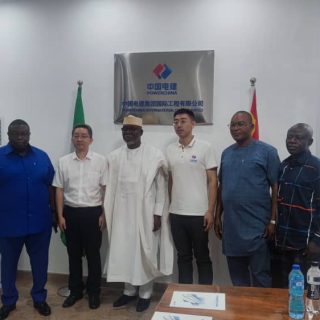 Meeting with Ondo State governor for road projects